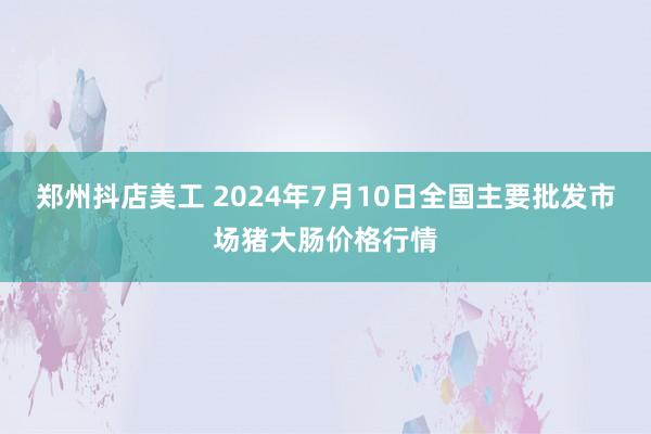 郑州抖店美工 2024年7月10日全国主要批发市场猪大肠价格行情